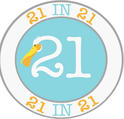 21 in 21 vitual auction logo